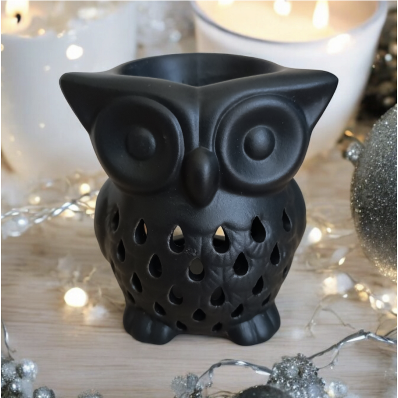 Brûle parfum Sage des bois noir