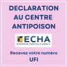 Numéro UFI - Déclaration au centre antipoison