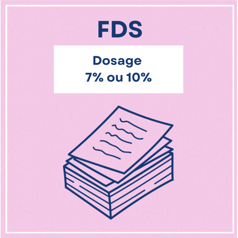 Service FDS - Dosage à 7 ou 10%
