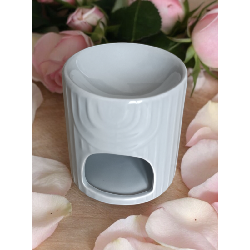 Brûle-parfum "Berceau de lune - Gris"